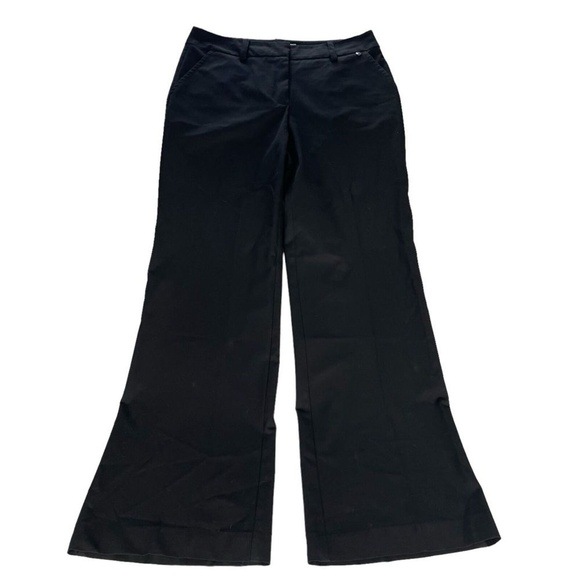Trina Turk Pants - Trina Turk Black Wide Leg Trousers Size 4 Career‎ Office Pockets